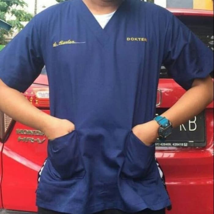 Bordir Nama atau Logo