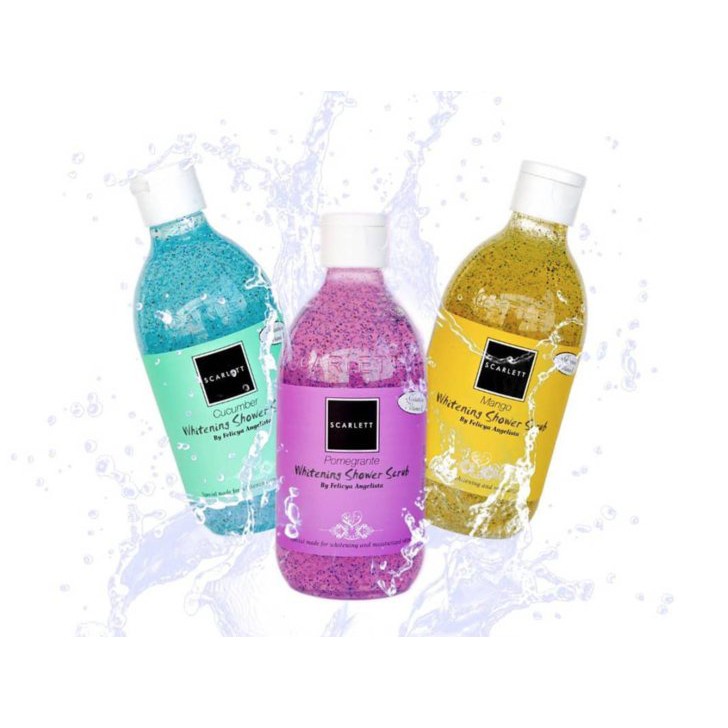 Scarlett Shower Scrub Whitening | Skarlet Body Wash | BPOM & ORIGINAL