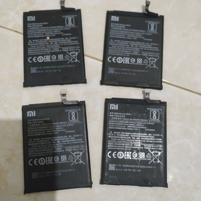 Baterai Battery Redmi 5 Plus BN44 Original Copotan