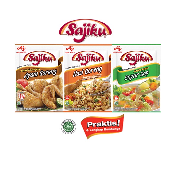 

Sajiku Bumbu Siap Pakai 20gr (All Varian) - Capcay