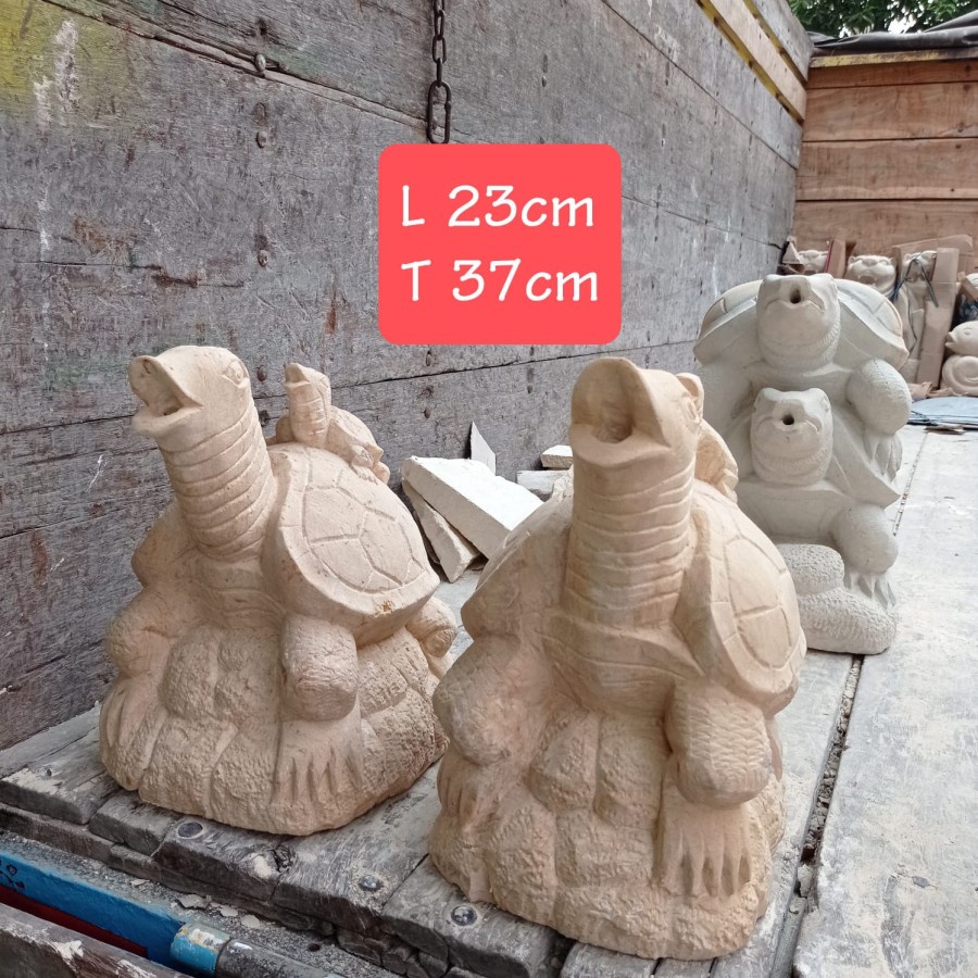 PATUNG AIR MANCUR KURA-KURA KECIL