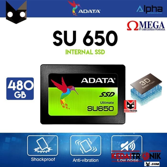 ADATA SSD SU650 2.5"480GB