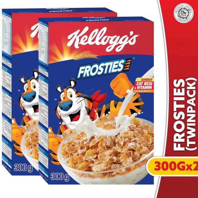 

Diskon [SPECIAL BUNDLE] Kelloggs Frosties Sereal 2 x 300g Diskon