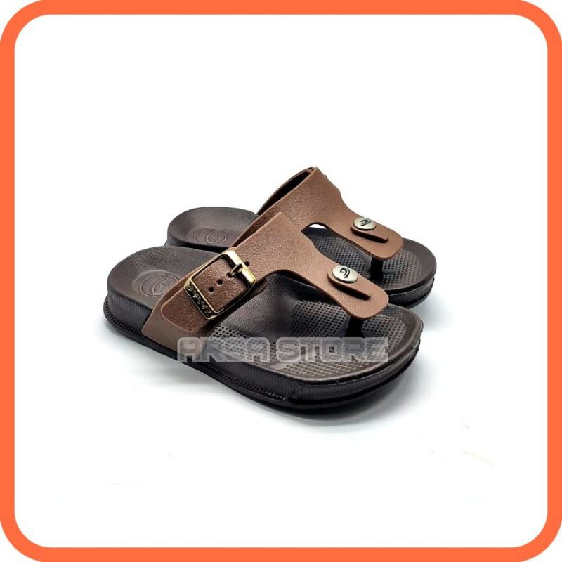 Sandal Jepit Casual Anak Laki laki, Sendal Capit Karet Terlaris Usia 2-8 tahun, Kado Untuk Anak