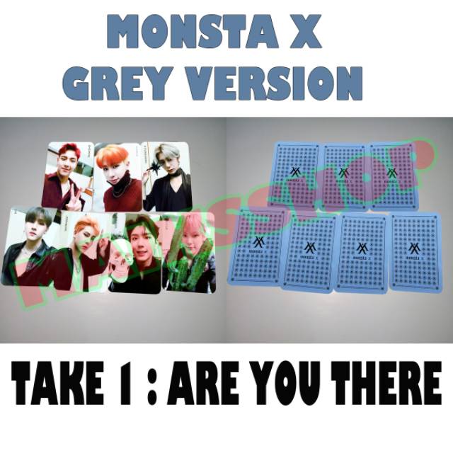 Monsta X Take 1 Are You There Photocard Kpop