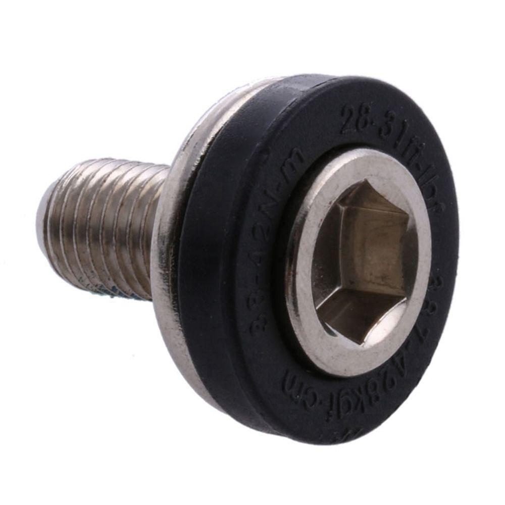 R-FLOWER 2/4pcs Bracket Bawah Sepeda Kunci Engkol Chainwheel Sekrup Siklus Bagian Sepeda