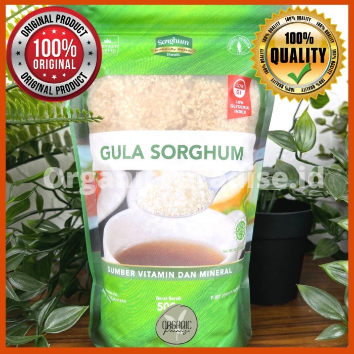 

Gula Sorgum Diet Sehat 500 gram / Sorghum Sugar 500 gram