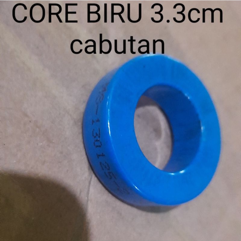 CORE BIRU IRON CORE 3,3 cm MS-130125-2 untuk CLASS D dll