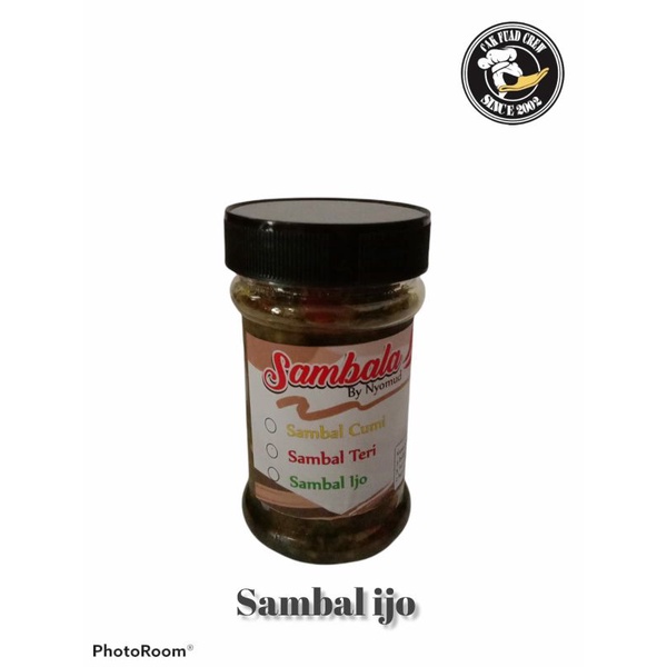 

Sambal Ijo/sambal kemasan/sambal botol/SAMBAL