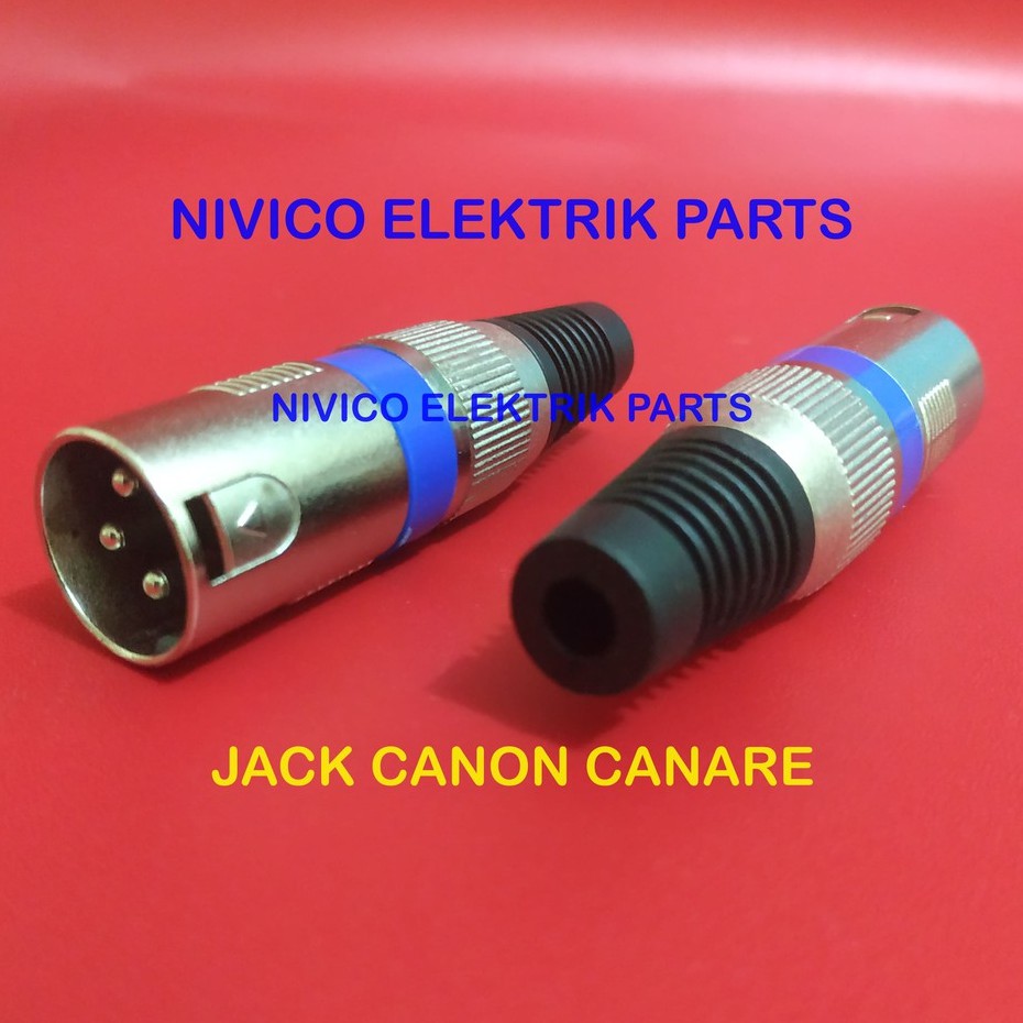 JACK MIC CANON CANARE / JEK CANON CANARE MALE / JACK CANON JEK CANON CANARE