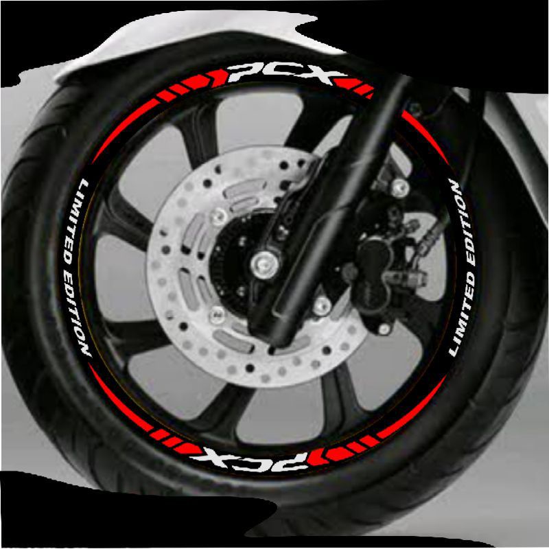 sticker velg pcx 150 160,stiker velg pcx 150 160,stiker velg pcx 2020 2021,sticker variasi velg pcx 