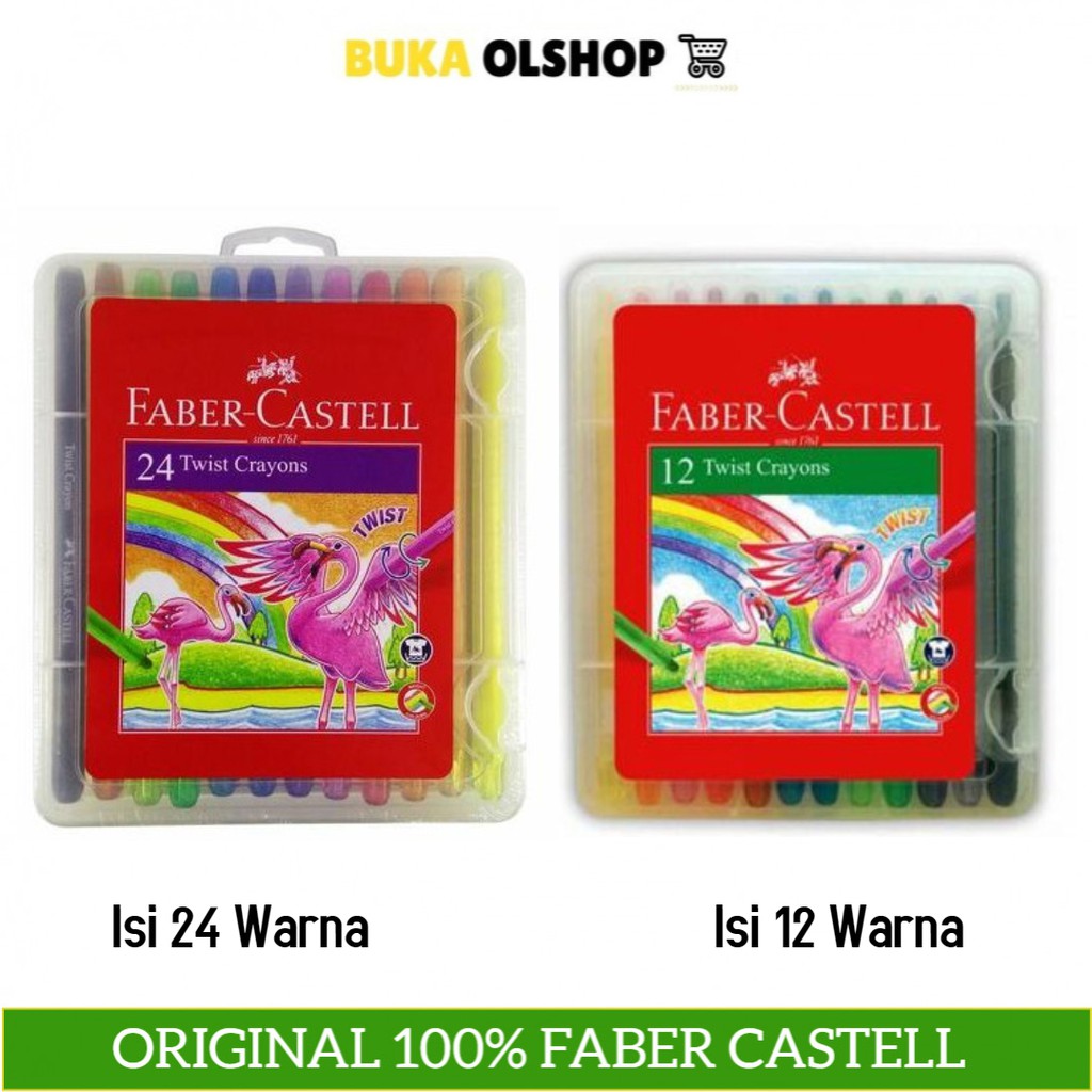 

Crayon Faber Castell 12 24 Twist Crayon Faber Castell Crayon Putar