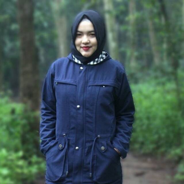 Jaket parka Bahan BabyCanvas
