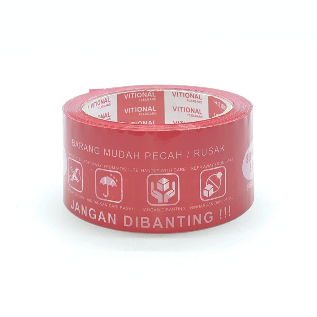 Vitional Mrh SECURITY SEAL Lakban Opp 2&quot; 48mm Mrh 90 Yards / Solasi / Isolasi