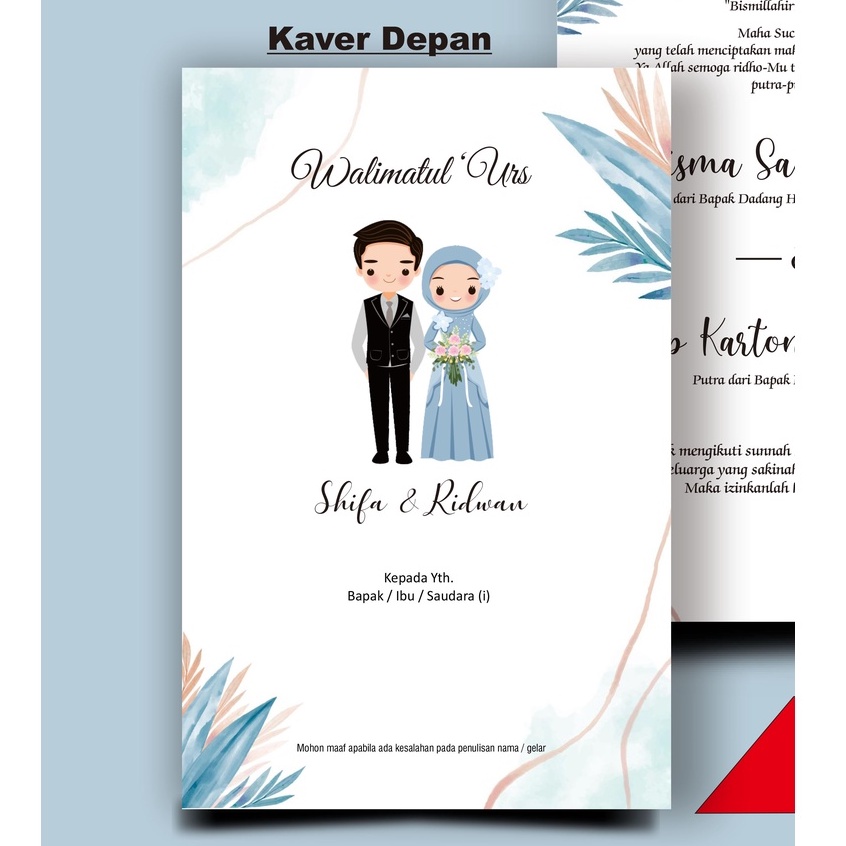 undangan pernikahan murah Jakarta
