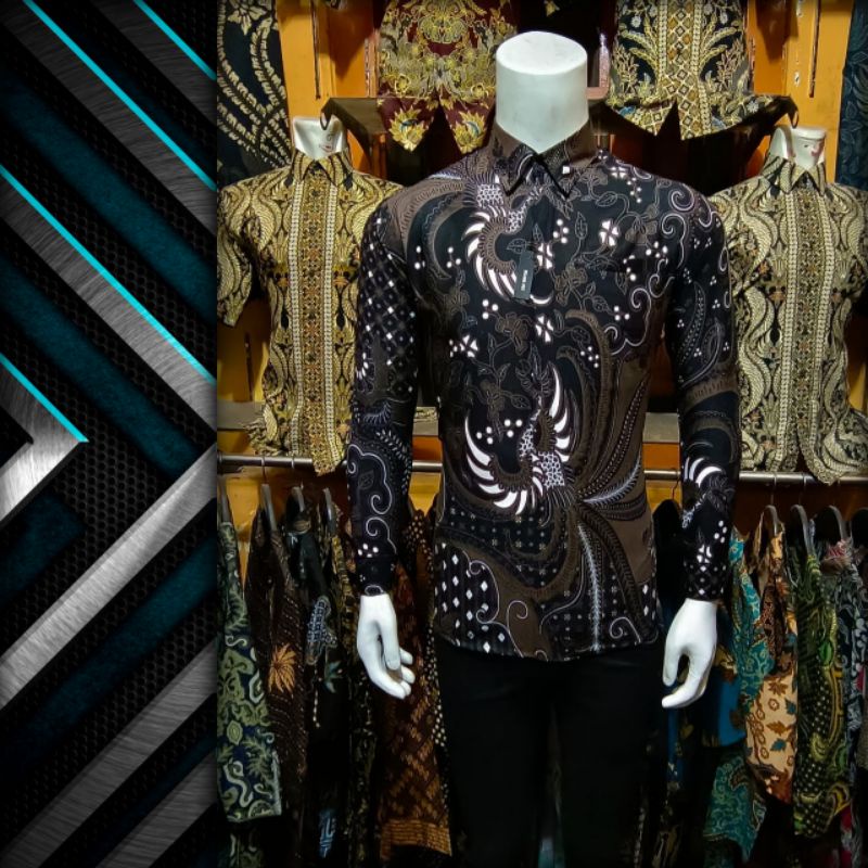 Kemeja Batik Pria Lengan Panjang Kemeja Batik Pria Baju Batik Pria Batik Pria Lengan Panjang