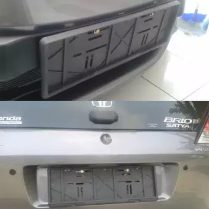 Tatakan Dudukan Plat Nomor Mobil Astra 46 cm Baru Frame Bracket