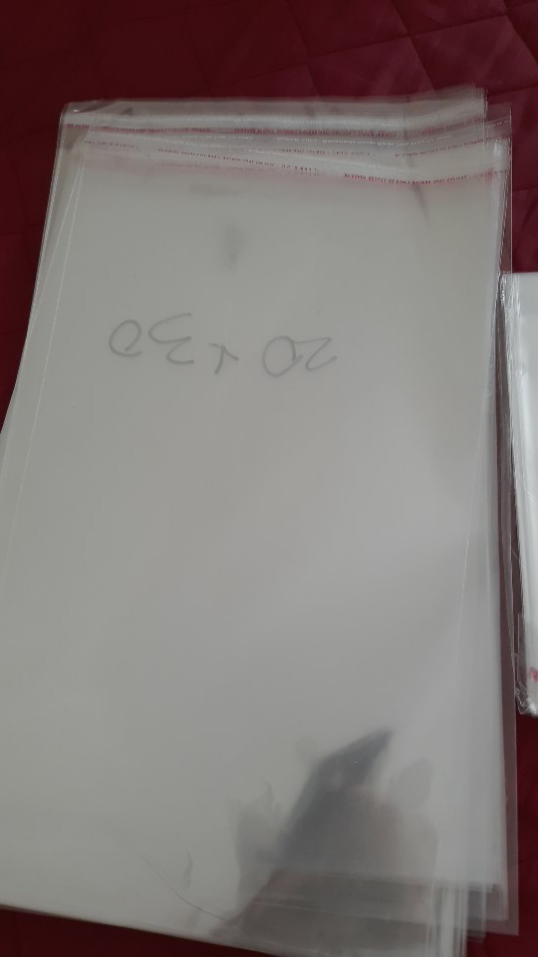 Plastik Roti Kombinasi 20 X 30 Cm Seal 100 Lembar