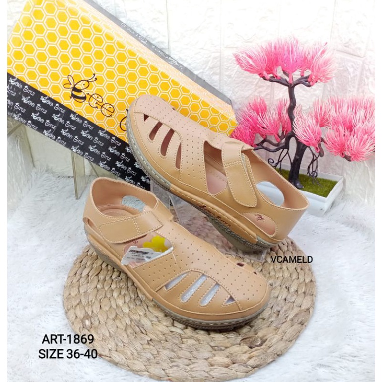 sepatu tali wanita bee girls 1869