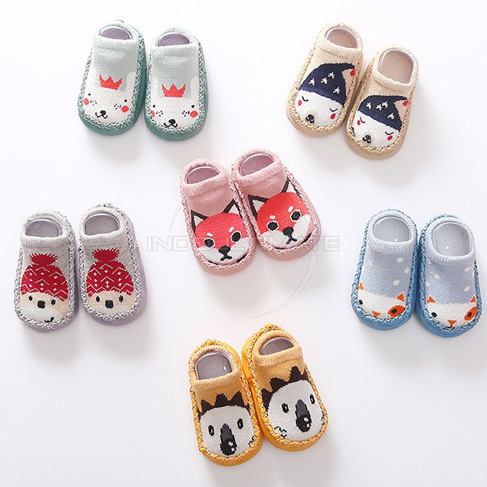 1Pcs Kaos Kaki Sepatu Bayi Baby Prewalker Shoes Alas Kaki Anak Bayi Balita Baru Lahir SY-46 Baby Socks