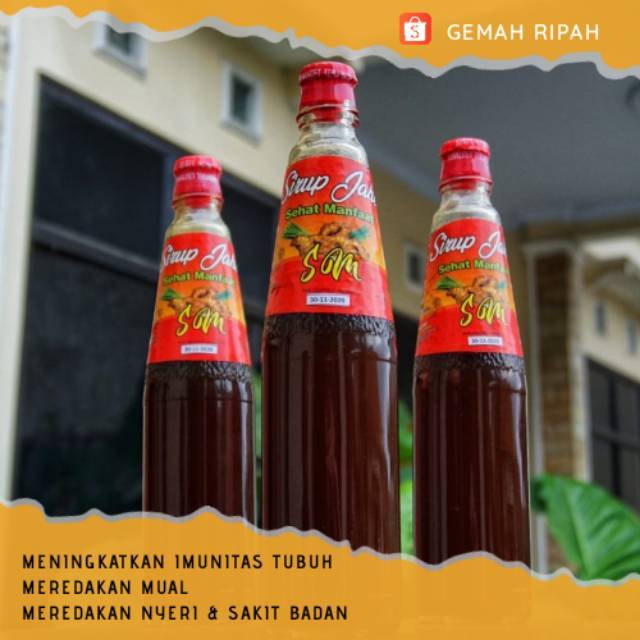 

Sirup Jahe "Sehat Manfaat" asli Bandungan | Herbal