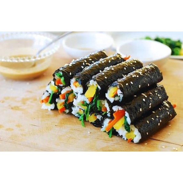 Sushi Nori Kimono isi 10 Lembar Seaweed Rumput Laut Gimbap Susi