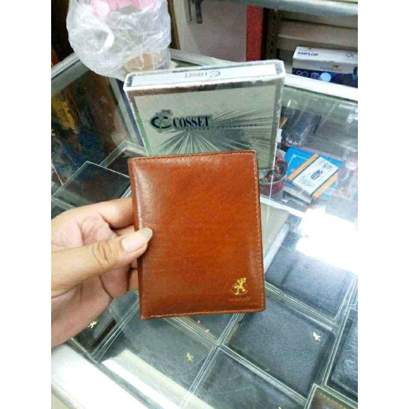 dompet kulit pria/dompet cosset/model berdiri