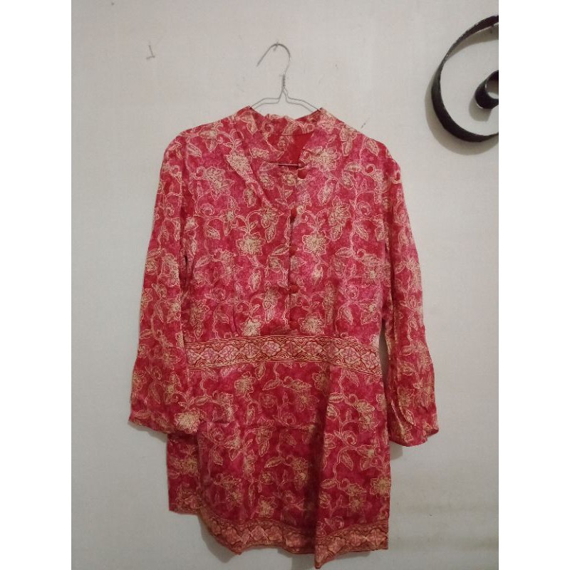 preloved atasan batik sutera