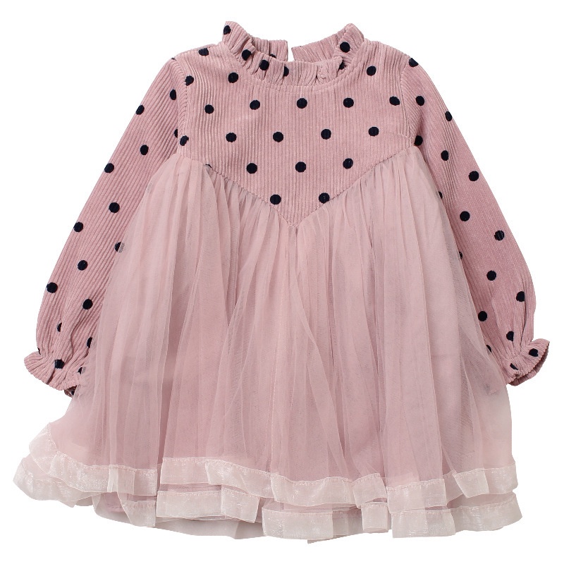 LittleAaron DRESS ABIGAIL MC869013 EBV Baju Dress Anak Perempuan Import