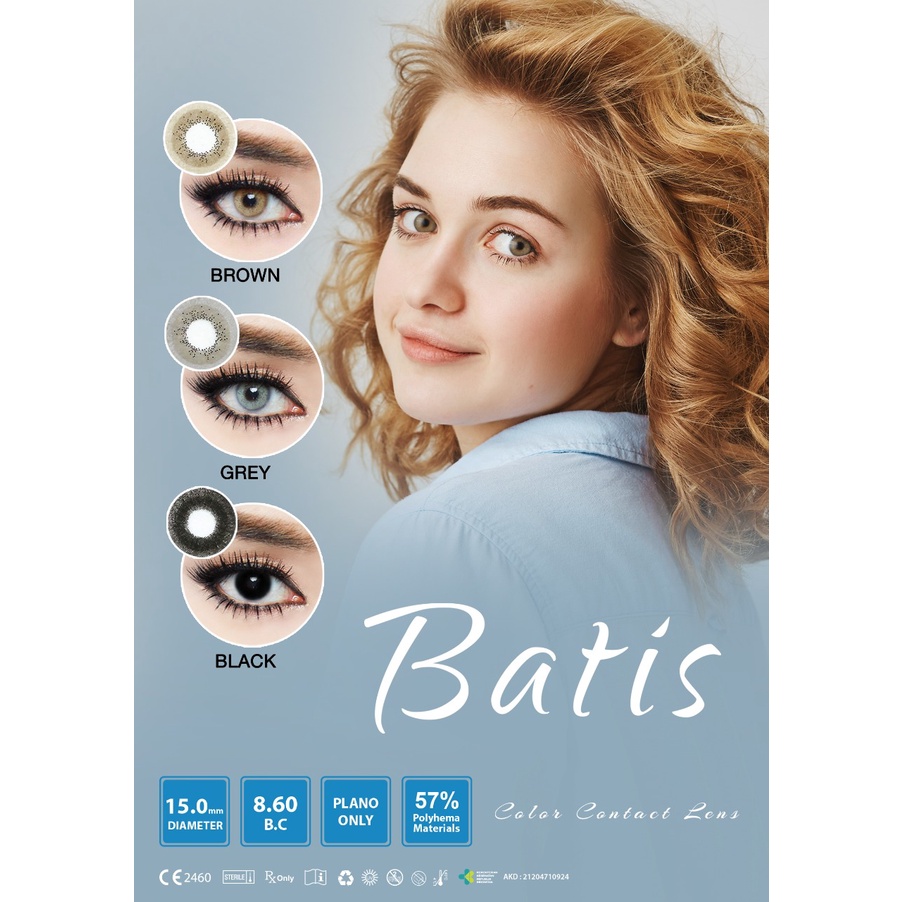 [ NORMAL  ] SOFTLENS BATIS COLOR 15mm [ Exp 2025 ]