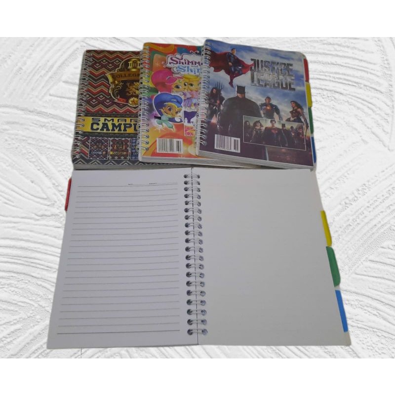 

Notebook spiral A5 index fancy