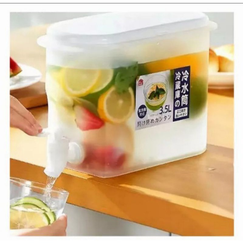 dispenser kulkas air minum dingin 3,5 liter / dispenser juice / dispenser sirup / dispenser water tank 3.5 liter