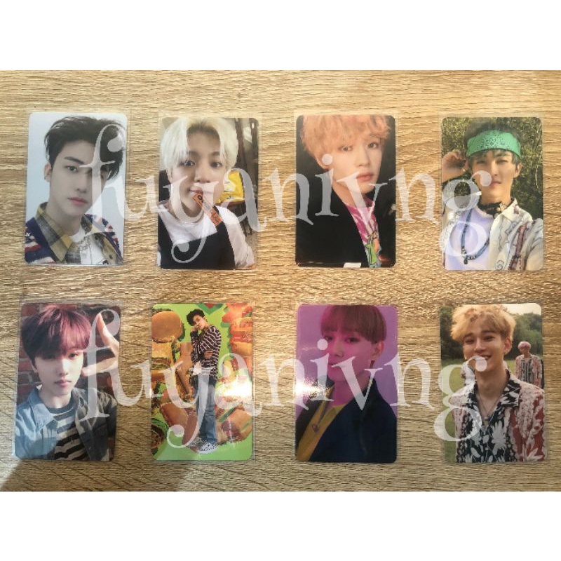 WTS pc photocard nct dream jaemin jeno mark chenle jisung hello future agent hot sauce crazy cafe ex
