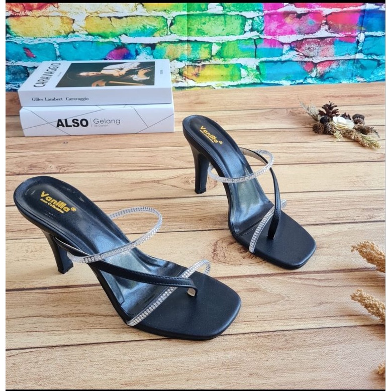 ABBUSHOES BY 03 haig hell tali permata import 9cm