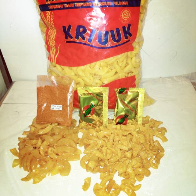 

Paket makaroni bantat + bumbu