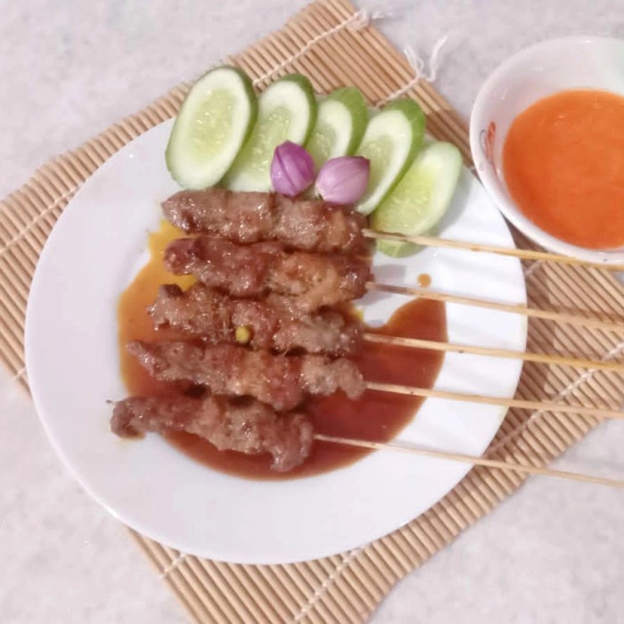 

Nilma_Jek Sate Babi Manis 10 Tusuk Nonhalal/Sqte Babi Bumbu Lengkuas 10 Tusuk