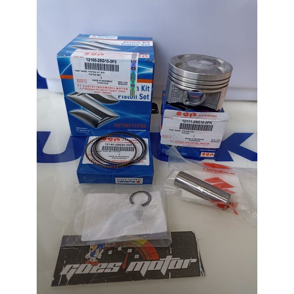RING PISTON SET SEHER SATRIA FU KARBU ORIGINAL SGP