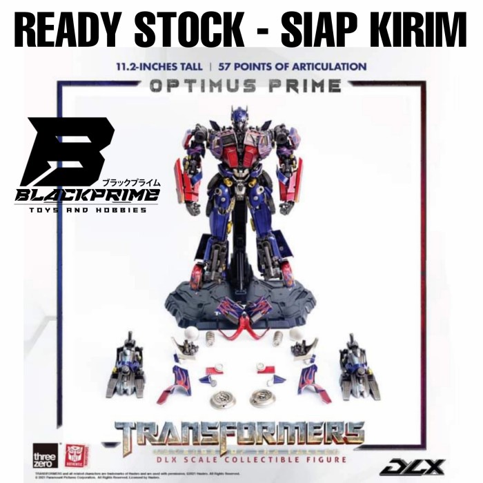 AFT Threezero DLX Transformers ROTF Optimus Prime Action Figure threeA dlx Kode-AF014