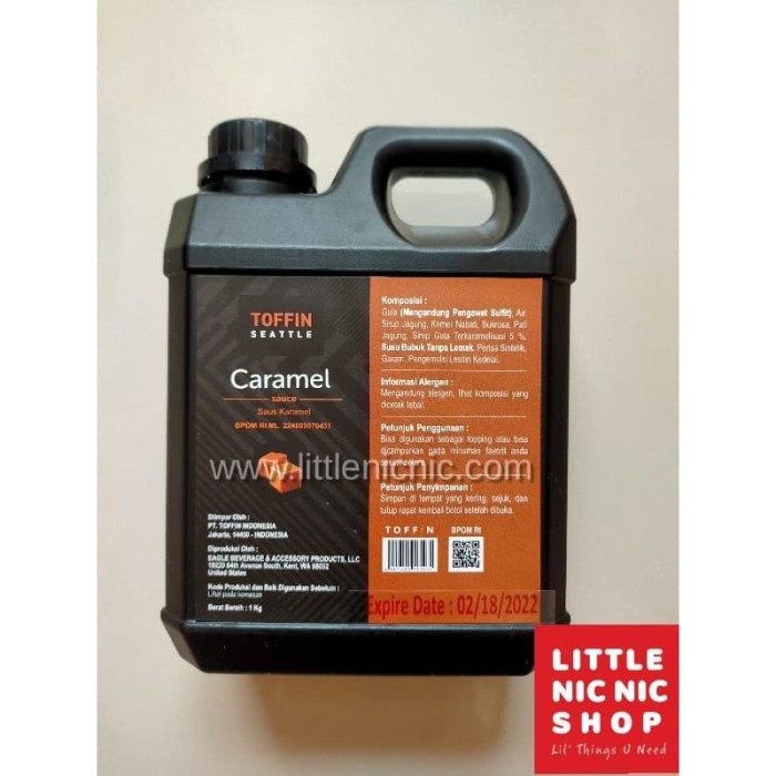 

(BISA COD) Toffin Caramel Sauce