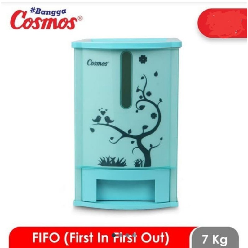 tempat beras cosmos 7 kg