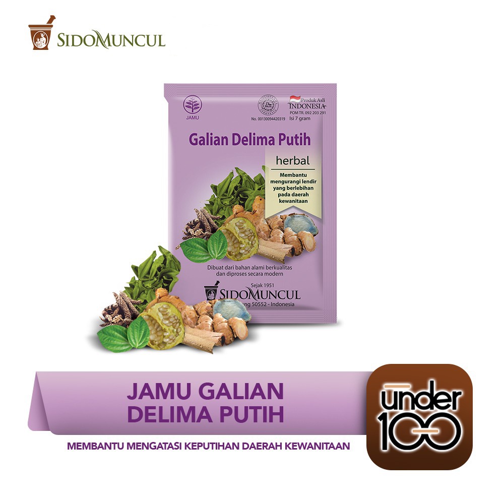 ❤ Under100 ❤ Jamu Sidomuncul Herbal Galian Delima | Gemuk Sehat | Pegal Linu Resikda | Sehat Wanita | Galian Parem | Galian Singset | Galian Montok | Tensi | Sakit Pinggang | Ulu Hati | Tujuh Angin | Wasir | Batuk | Sariawan Usus | BPOM