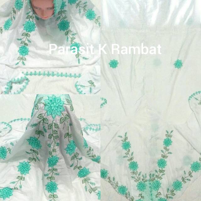 Mukena Rukuh Parasit Bordir K Rambat.M.