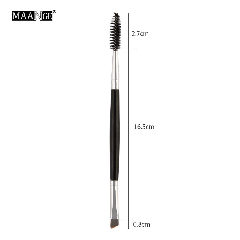 Brush 2 in 1 eyebrow &amp; maskara Maange