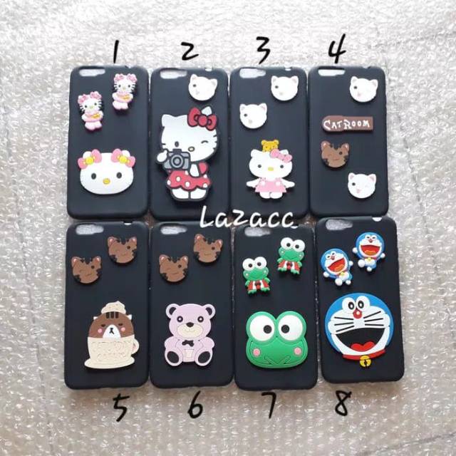 Case advan G2 matte kompatibel karakter 3d softcase casing siliko