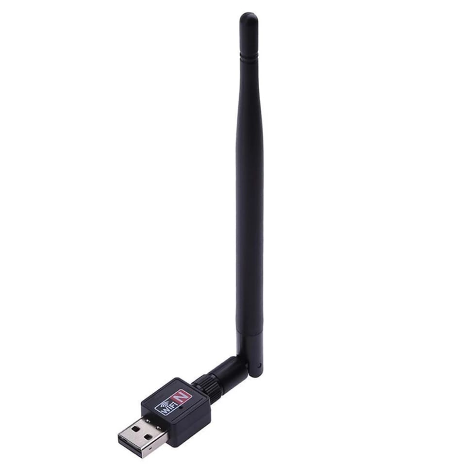 USB Wireless Adapter 600Mbps 802.11N Penangkap Sinyal Wifi Di Laptop PC Komputer