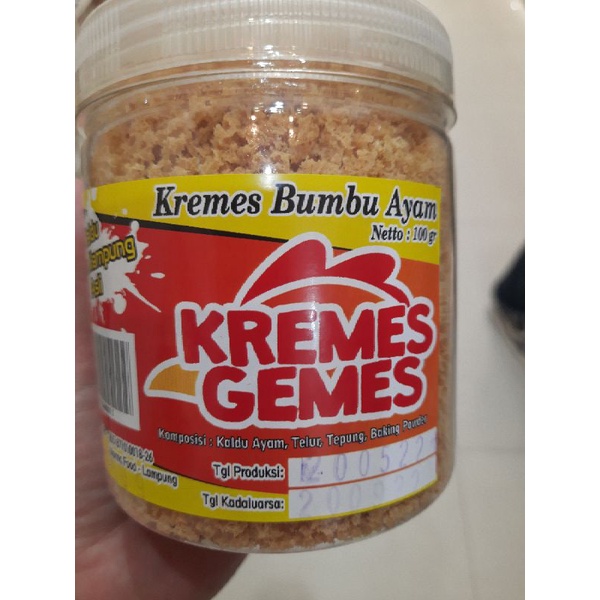 

kremes/kremes ayam kampung/oleh oleh lampung/ayam