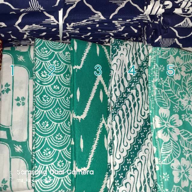 Batik Tasik Garutan Murah Tosca