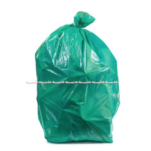 Kris Garbage Bags 100x120cm Kantong Sampah Extra Besar Jumbo 5pcs Pastik Sampah Ramah Lingkungan Go Green Krisbow Plastic Bag Green Warna Hijau Gabage