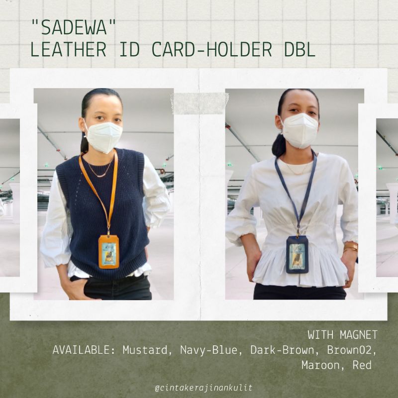 

Sadewa - Leather Id Card Holder Dbl (Magnet)