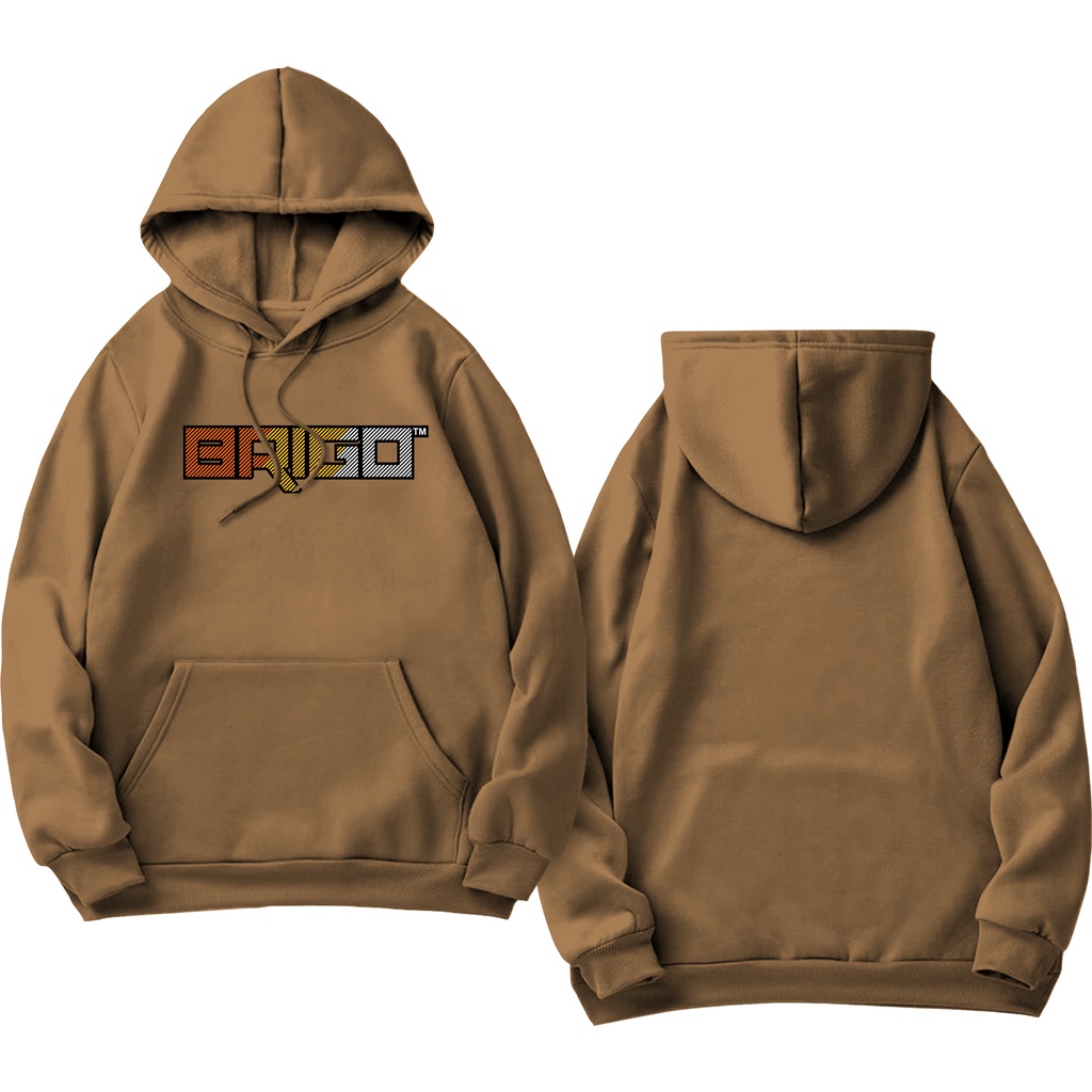 BRIGO Jumper Hoodie  Slash 3D  II Sweater Hoodie BRIGO Sablon DTF Fleece Cotton  II SIZE M-XXL (Pria &amp; Wanita) Free stiker&amp;Gantungan Kunci